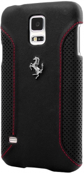 Чехол для Samsung Galaxy S5 Ferrari Hard Black Чехол для Samsung Galaxy S5 Ferrari Hard Black